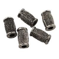 Zinc Alloy Jewelry Beads, Drum, antique silver color plated Approx 2mm 