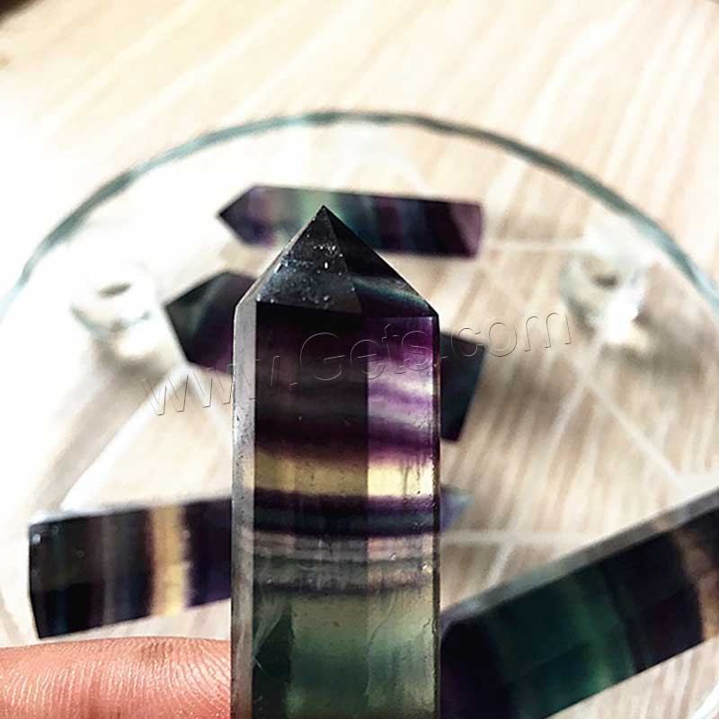 Fluorite colorée décoration d'objet artisanal, normes différentes pour le choix, Vendu par PC