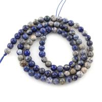 Natural Lapis Lazuli Beads, Round Approx 15.5 Inch 