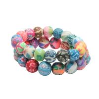 Polymer Clay Bracelets, Unisex Approx 8 Inch 