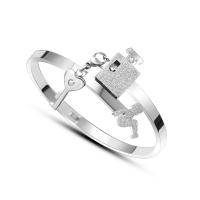 acier inoxydable Couple Bangle, pour le couple, 4mm, 14mm, Diamètre inté Environ 57mm Environ 8.26 pouce é, Vendu par fixé