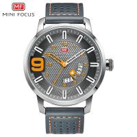 MINIFOCUS® Collection de montres, alliage de zinc, avec Cuir & verre, mouvement japonais, Placage, Résistant à l’eau de vie & pour homme & lumineux, plus de couleurs à choisir, 48mm Environ 9.7 pouce, Vendu par PC