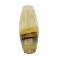 Océano Calcedony Abalorio, Tubo, natural, 26x8mm, agujero:aproximado 1.5mm, Vendido por UD