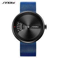 Sinobi®Unisex Schmuckuhr, Zinklegierung, mit Glas, japanische Bewegung, plattiert, Lebenswasserbeständig, keine, 43mm, Länge:ca. 9.2 ZollInch, verkauft von PC