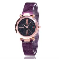 Bracelets de montre pour femmes, acier inoxydable, avec cadran en alliage de zinc, Placage, avec strass, plus de couleurs à choisir Environ 8 pouce, Vendu par PC