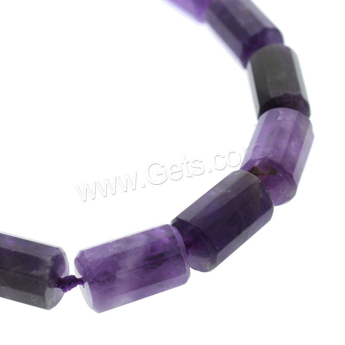 Mixed Gemstone Beads, Column, different materials for choice & faceted, 15x12mm, Hole:Approx 1mm, Length:Approx 16.1 Inch, Sold By Strand