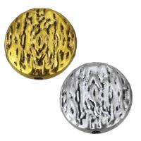 Zinc Alloy Flat Beads, Flat Round, plated Approx 1.5mm 