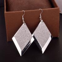 Zinc Alloy Drop Earring, plated, for woman 