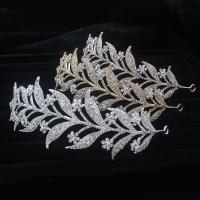 Bridal Tiaras, Zinc Alloy, plated, for woman & with rhinestone 