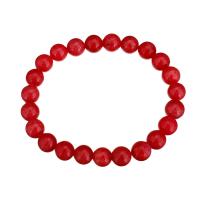 Mashan Jade Bracelet, Round Approx 8 Inch 