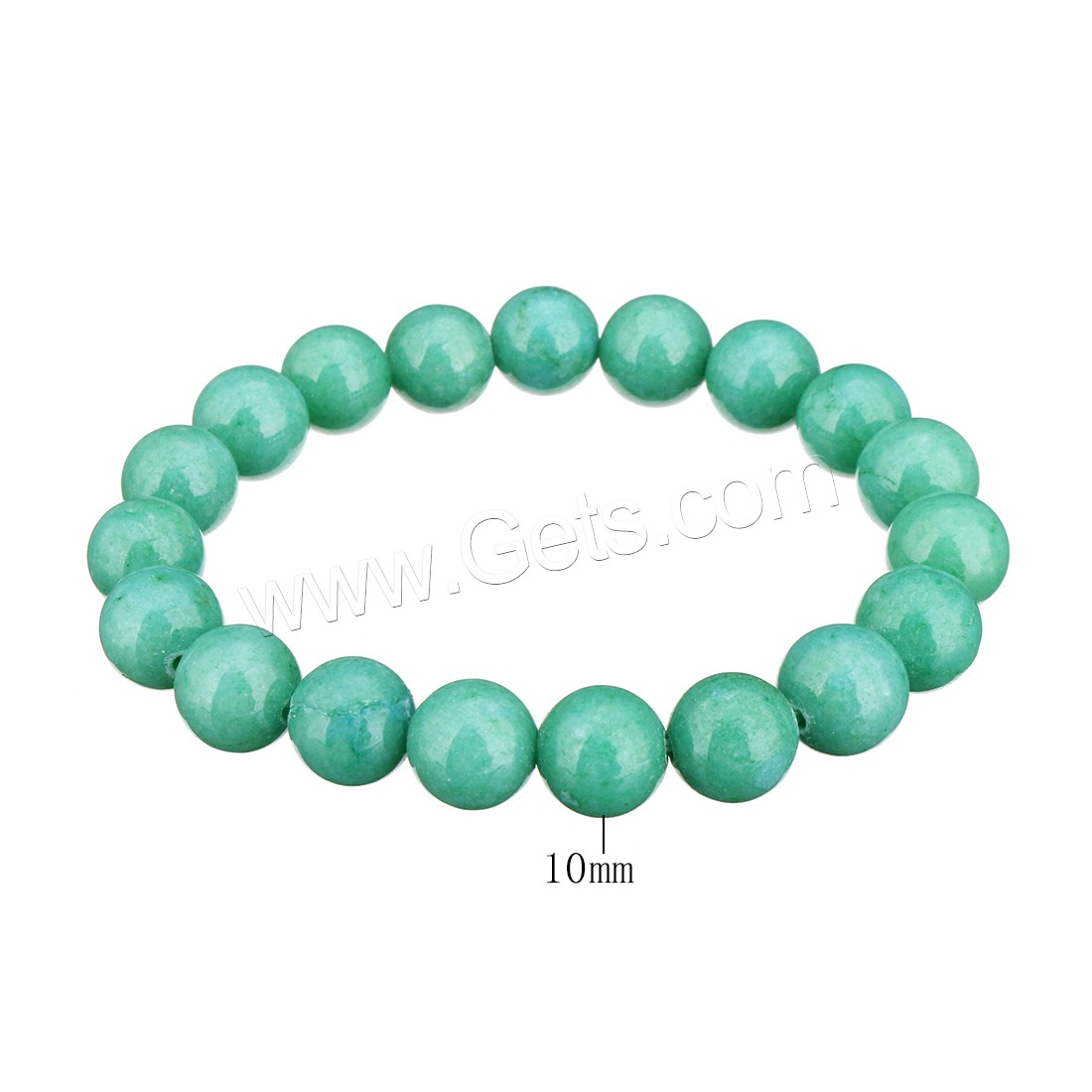 Mashan Jade Bracelet, Round, different size for choice, more colors for choice, Length:Approx 8 Inch, Sold By Strand