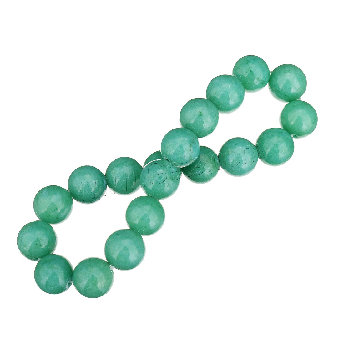 Mashan Jade Bracelet, Round, different size for choice, more colors for choice, Length:Approx 8 Inch, Sold By Strand