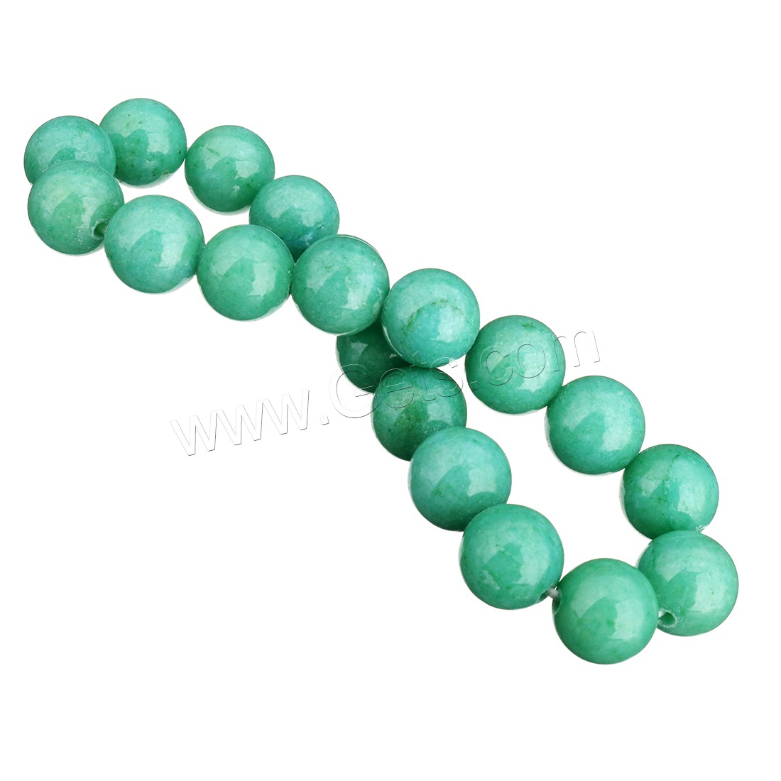 Mashan Jade Bracelet, Round, different size for choice, more colors for choice, Length:Approx 8 Inch, Sold By Strand