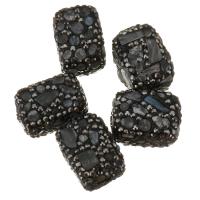 Perles d'argile Pave strass, Clay Pave, avec Labradorite, avec strass, 15-17x21-22x15-17mm Environ 1mm, Vendu par PC