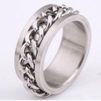 Men Stainless Steel Ring in Bulk, plated & for man, 8mm 