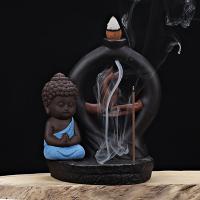 Incense Smoke Flow Backflow Holder Ceramic Incense Burner, Porcelain 