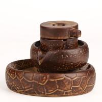 Incense Smoke Flow Backflow Holder Ceramic Incense Burner, Porcelain 