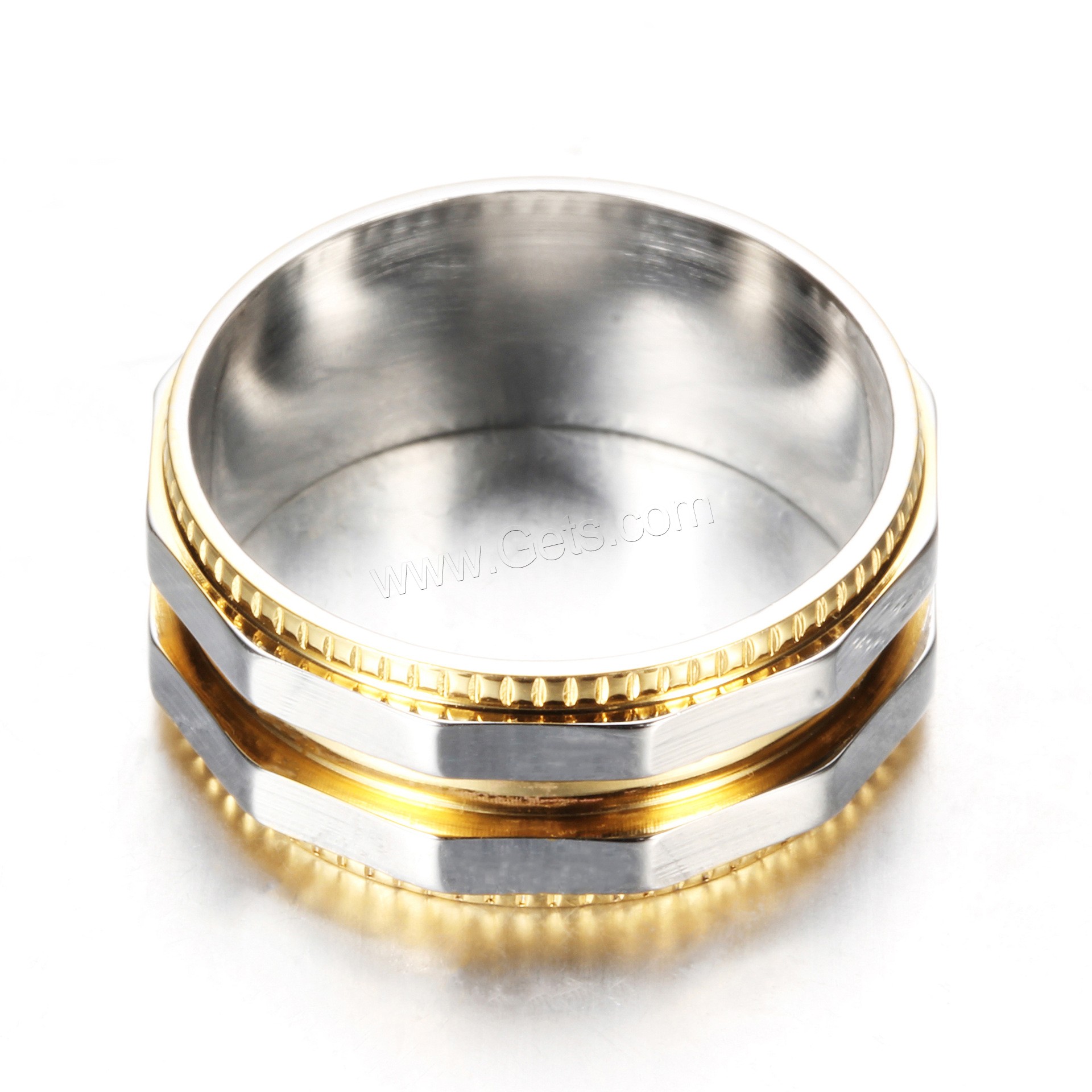 Men Stainless Steel Ring in Bulk, different size for choice & for man & enamel, more colors for choice, 8mm, Sold By PC