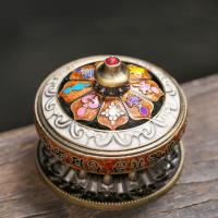 Zinc Alloy Incense Burner, plated, portable & durable & detachable 