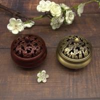 Buy Incense Holder and Burner in Bulk , Brass, plated, purify the air & hollow 