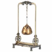 Buy Incense Holder and Burner in Bulk , Brass, with Zinc Alloy, antique brass color plated 5.6mm, 7mm 