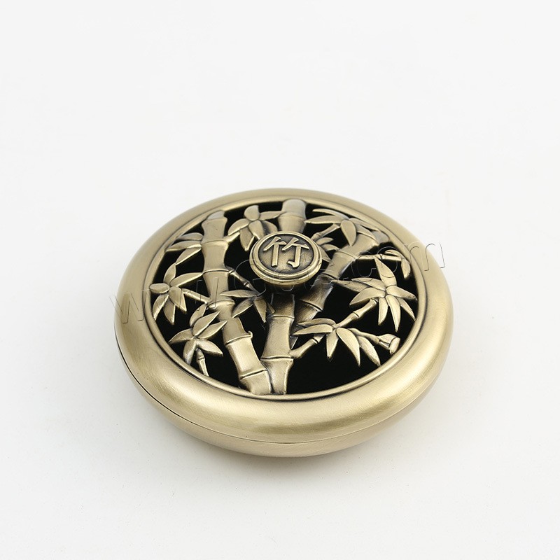 Buy Incense Holder and Burner in Bulk , Zinc Alloy, plated, different designs for choice, more colors for choice, 84x45mm, Sold By PC