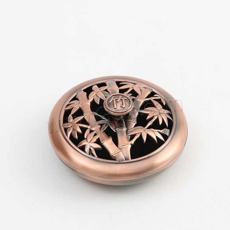 Buy Incense Holder and Burner in Bulk , Zinc Alloy, plated, different designs for choice, more colors for choice, 84x45mm, Sold By PC