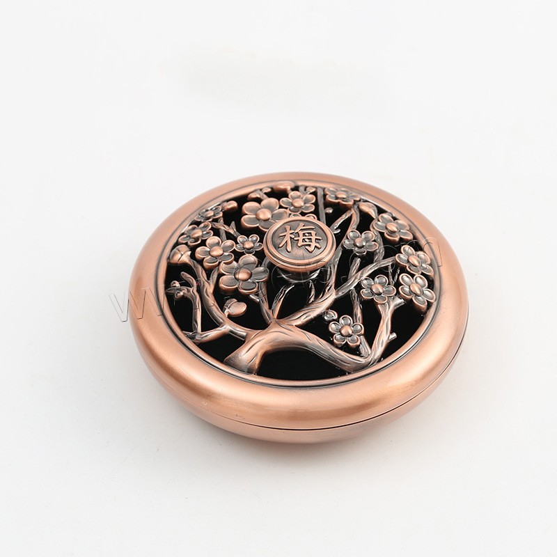 Buy Incense Holder and Burner in Bulk , Zinc Alloy, plated, different designs for choice, more colors for choice, 84x45mm, Sold By PC