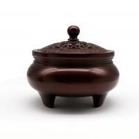 Buy Incense Holder and Burner in Bulk , Brass, plated 62mm 