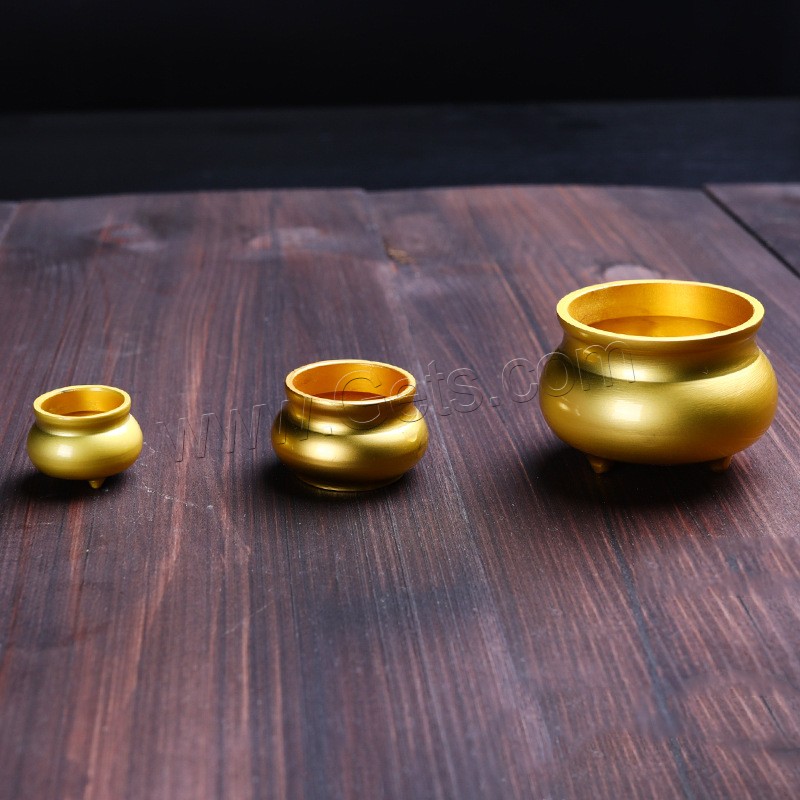 Buy Incense Holder and Burner in Bulk , Brass, gold color plated, different size for choice, Sold By PC