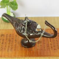 Incense Smoke Flow Backflow Holder Ceramic Incense Burner, Wood 