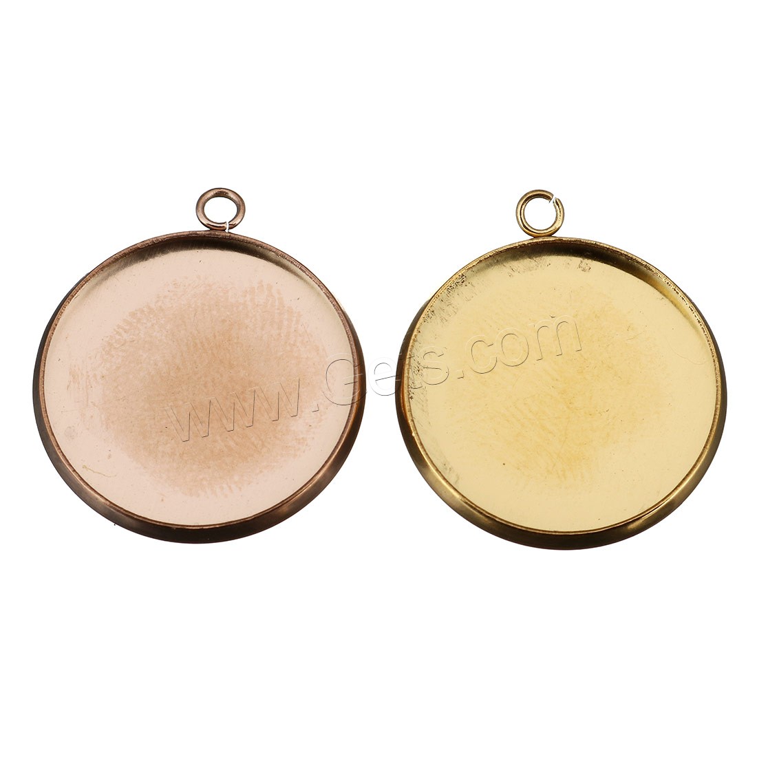 Stainless Steel Pendant Setting, plated, more colors for choice, 20x23mm, Inner Diameter:Approx 18x18mm, Sold By PC