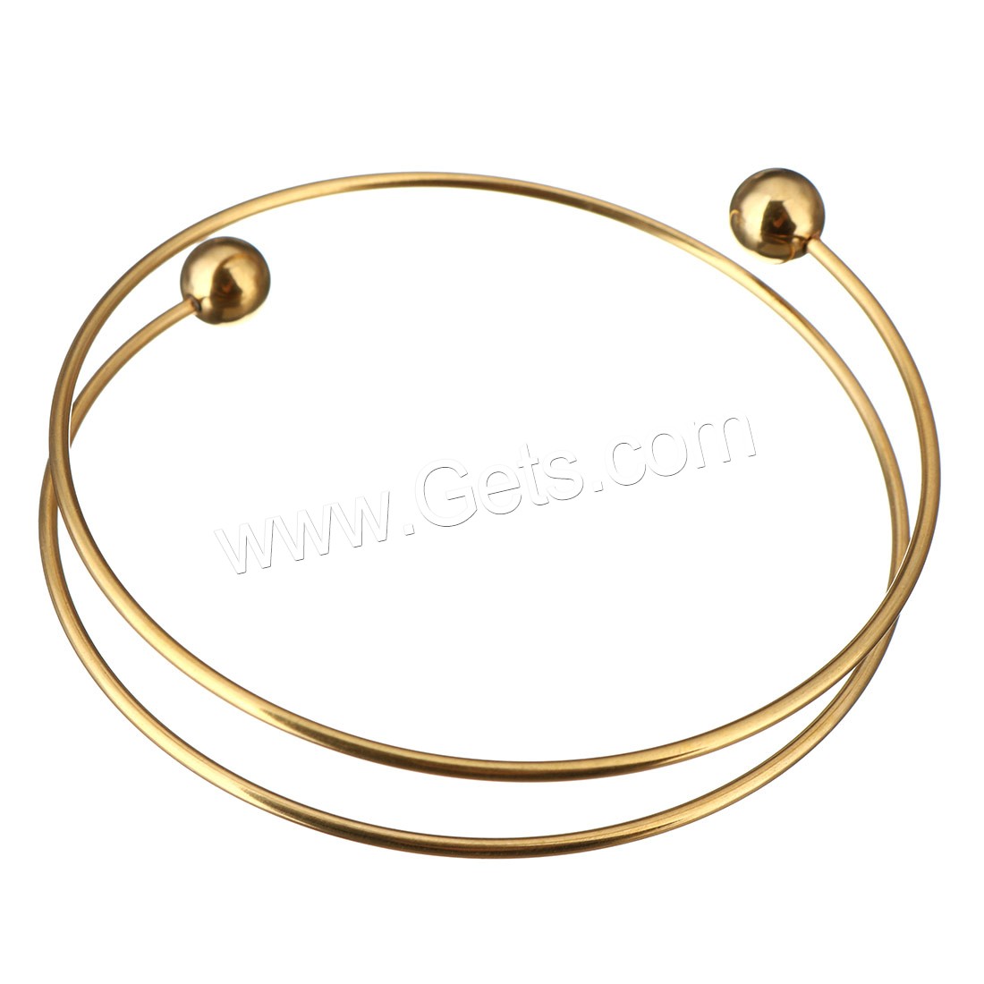 Stainless Steel Bangle, plated, more colors for choice, 8x8mm,2mm, Inner Diameter:Approx 65x65mm, Sold By PC