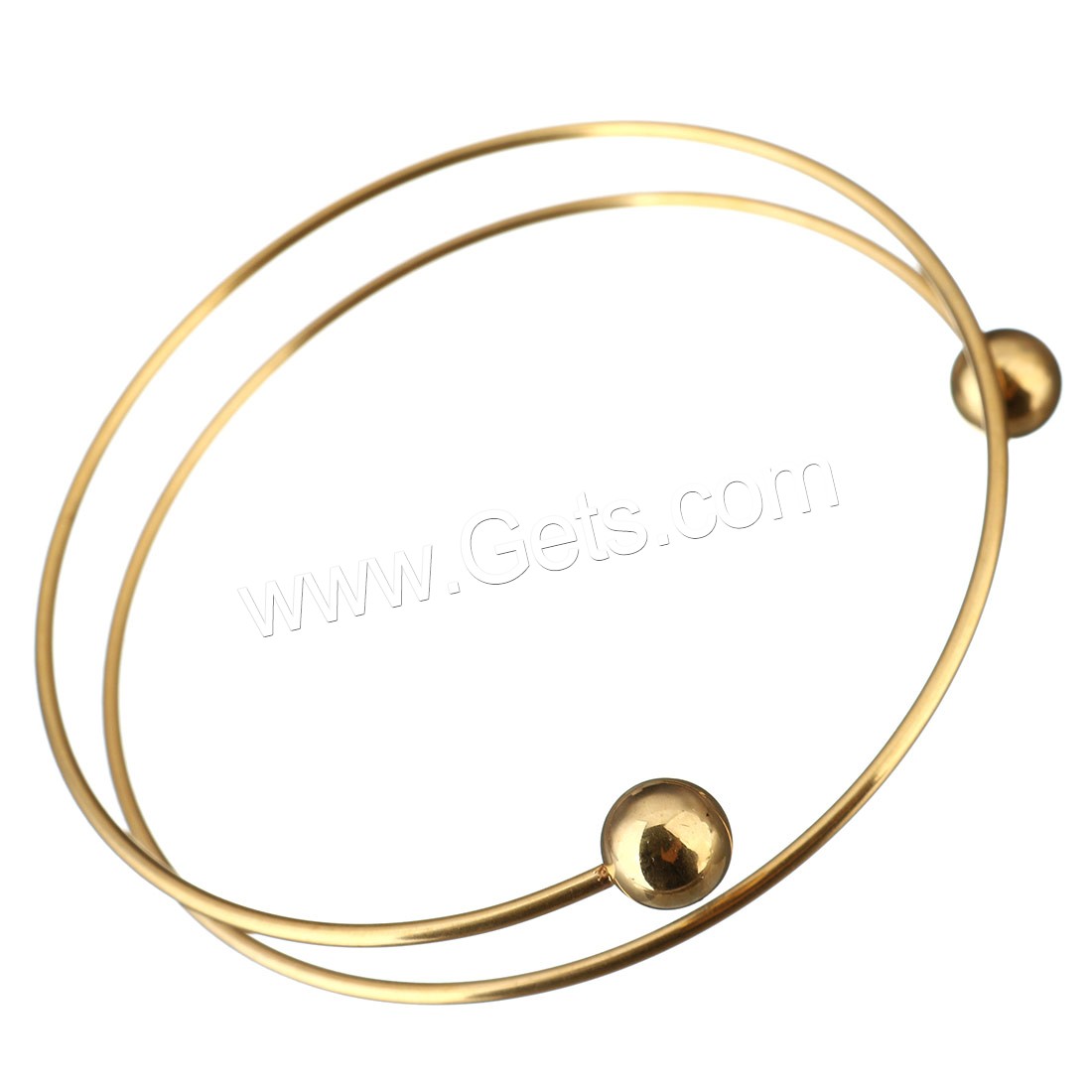 Stainless Steel Bangle, plated, more colors for choice, 8x8mm,2mm, Inner Diameter:Approx 65x65mm, Sold By PC