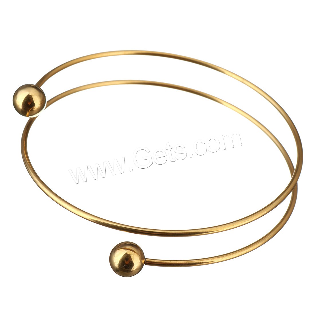 Stainless Steel Bangle, plated, more colors for choice, 8x8mm,2mm, Inner Diameter:Approx 65x65mm, Sold By PC