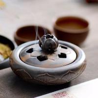 Porcelain Incense Burner, portable & durable 