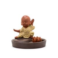 Incense Smoke Flow Backflow Holder Ceramic Incense Burner, Porcelain 