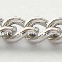 Stainless Steel Oval Chain, 316 Stainless Steel, twist oval chain, original color Approx 