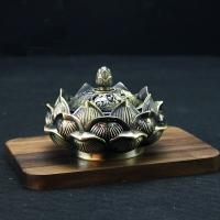 Copper Alloy Incense Burner, purify the air 130mm,45mm,18mm 