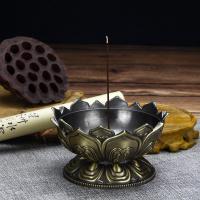 Metal Alloy Incense Burner, plated, portable & durable 77mm,60mm 