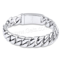 Bracelet homme, Acier titane, pour homme, plus de couleurs à choisir, 220mm,12mm,4.5mm, Vendu par brin