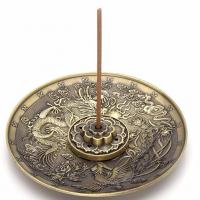 Buy Incense Holder and Burner in Bulk , Copper Alloy, plated 