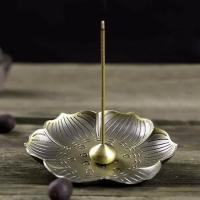 Buy Incense Holder and Burner in Bulk , Zinc Alloy, plated 95mm 