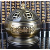 Alloy Incense Burner, plated, durable 