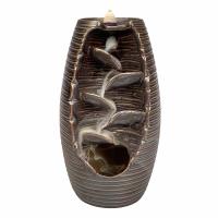 Incense Smoke Flow Backflow Holder Ceramic Incense Burner, Porcelain 