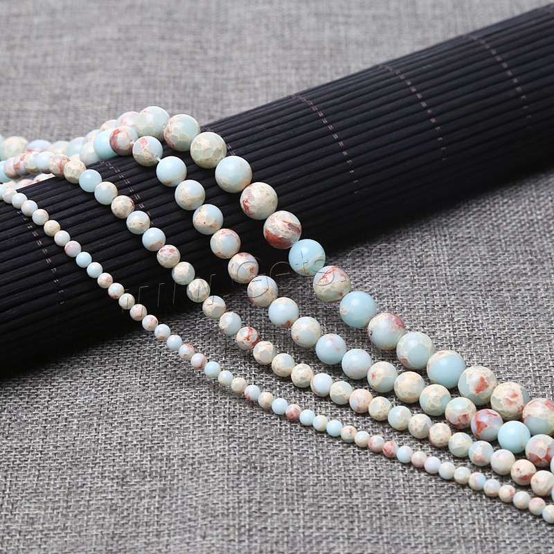 Koreite Beads, Round, polished, different size for choice, Hole:Approx 1mm, Sold By Strand