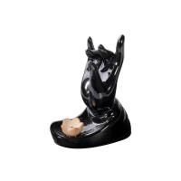 Incense Smoke Flow Backflow Holder Ceramic Incense Burner, Porcelain 