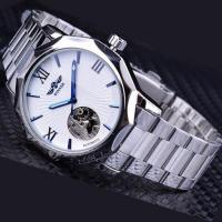 Pulseras de reloj de hombres, aleación de zinc, con Vidrio & acero inoxidable, movimiento chino, chapado en color de plata, para hombre, más colores para la opción, 42mm, longitud:aproximado 9 Inch, Vendido por UD