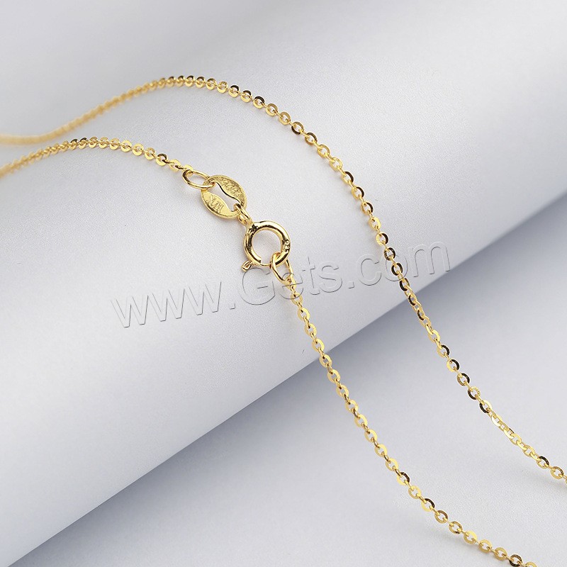 Brass Oval Chain, plated, different length for choice, more colors for choice, 1.3mm, Sold By Strand