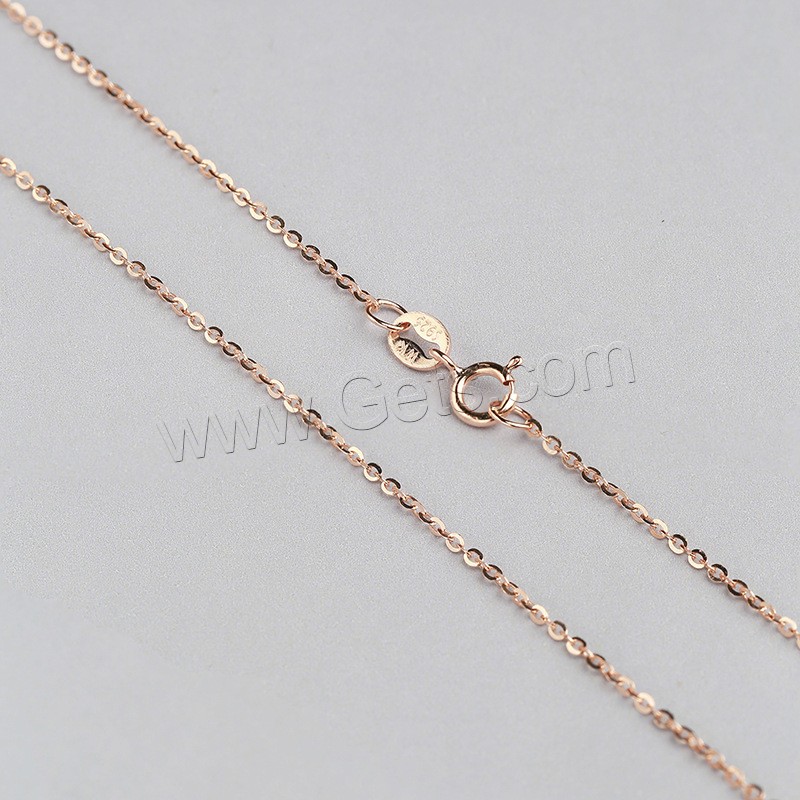 Brass Oval Chain, plated, different length for choice, more colors for choice, 1.3mm, Sold By Strand